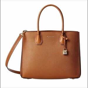 NWT Michael kors mercer bag large acorn color